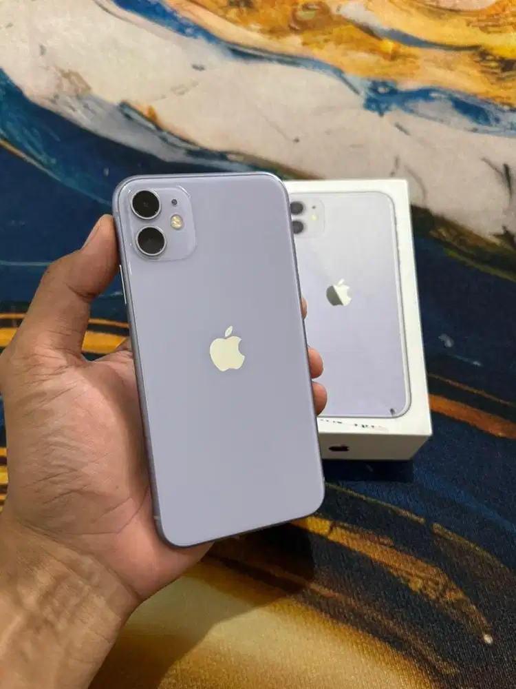 IPHONE 11 64GB BEACUKAI PURPEL