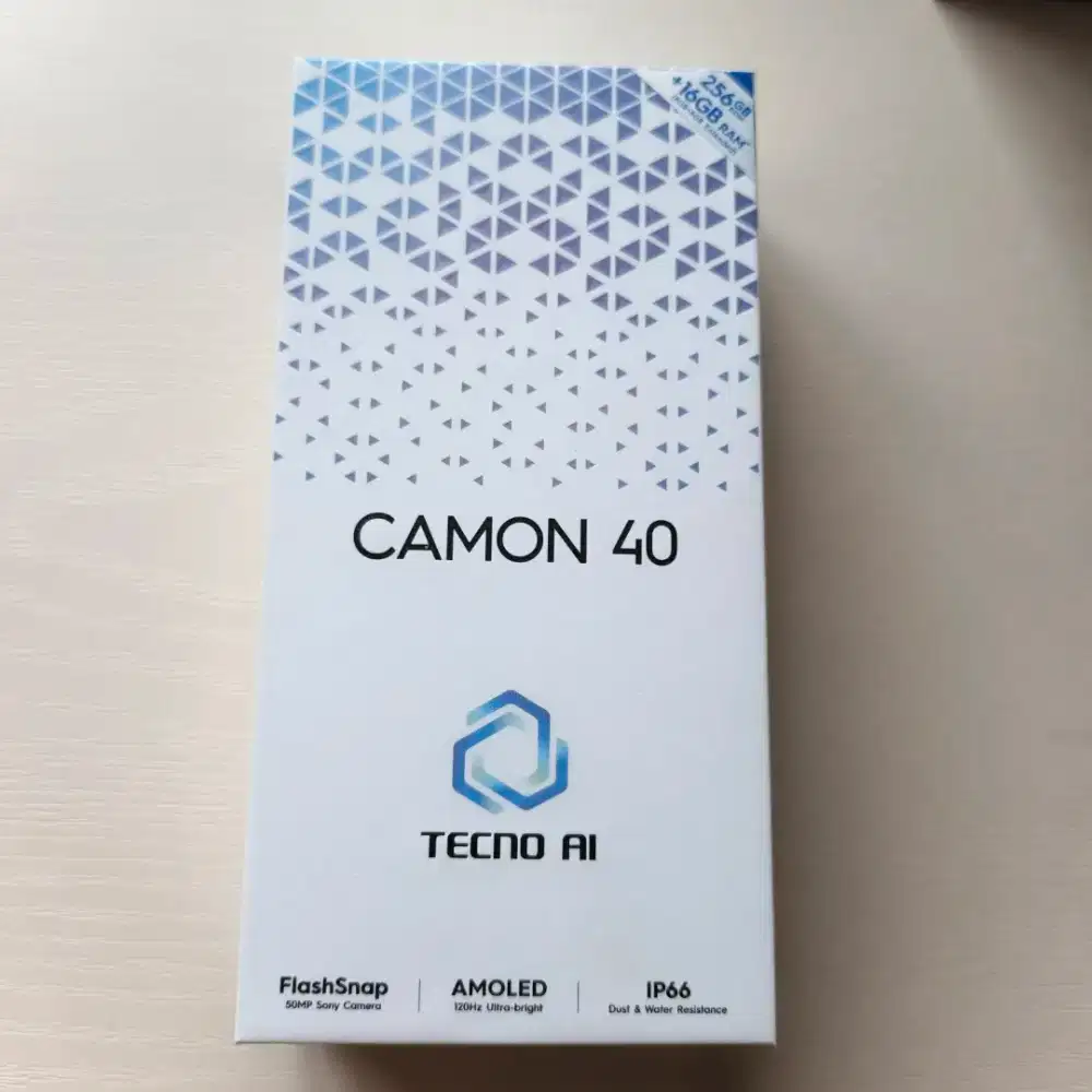 Tecno Camon 40 256GB Garansi On