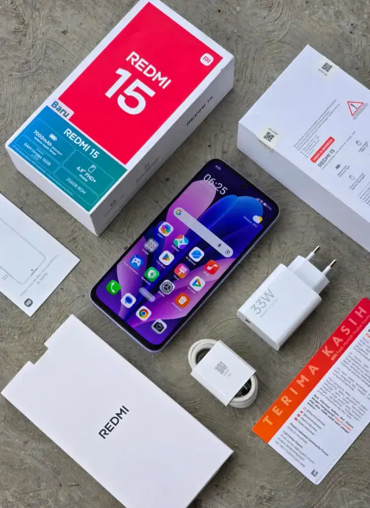 Xiaomi Redmi 15 8/256 Garansi Panjang