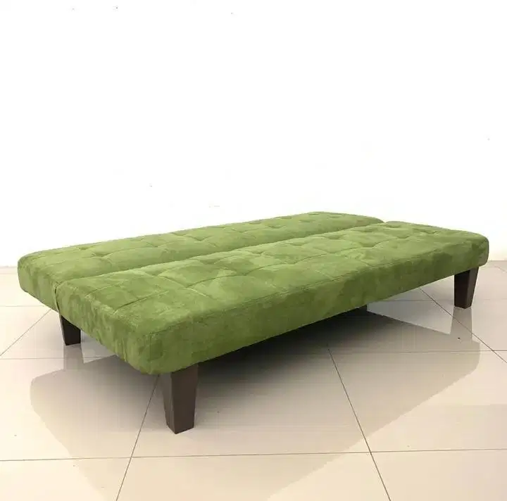 Jual baru sofabed bahan bludru