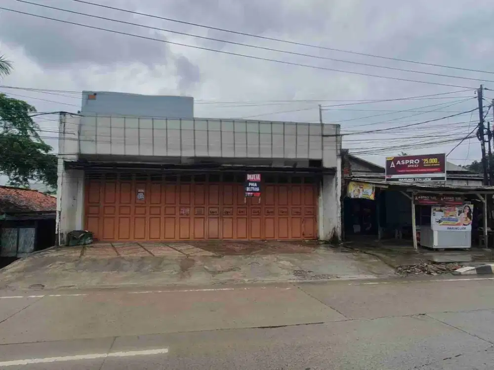 Dijual ex showroom mobil di jln raya narogong cileungsi, dekat gerbang tol narogong