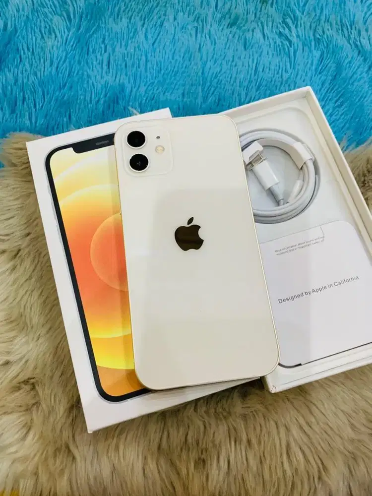 Iphone 12 128gb mulus terawat bisa semua kartu no minus