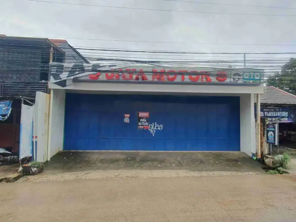 dijual ex showroom di villa nusa indah 2 bojong kulur kab. bogor