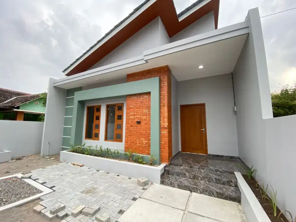Rumah Minimalis Modern Carport Lega di Kalasan Sleman Harga 620 Juta