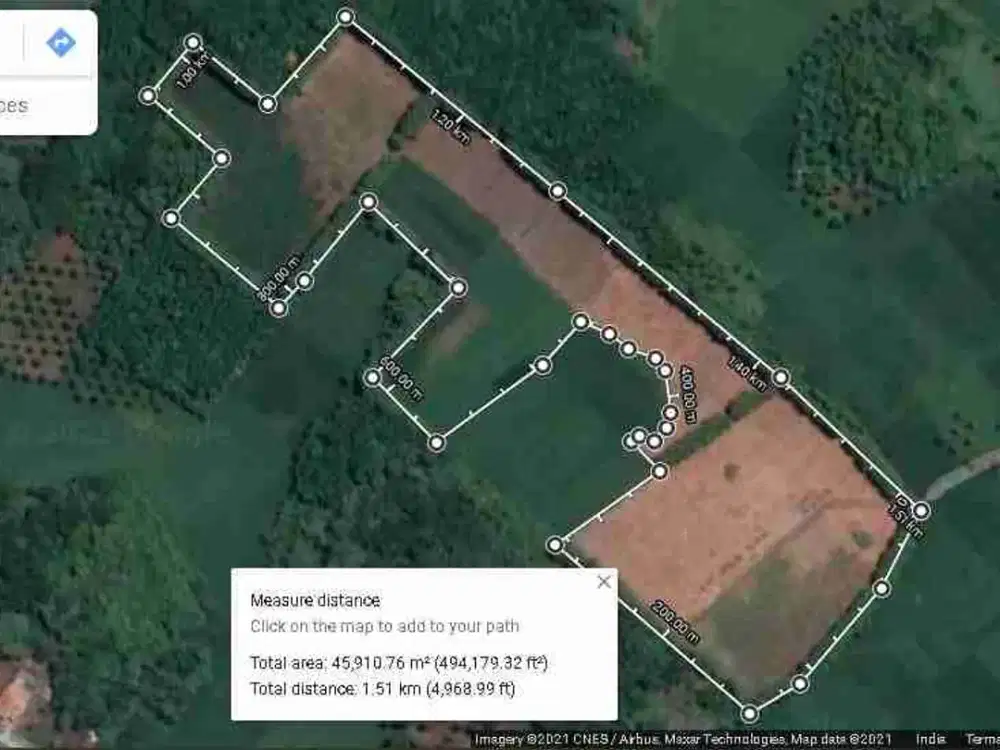 TANAH INVESTASI STRATEGIS 6,8 HA PINGGIR JALAN RAYA PRINGSEWU, LAMPUNG