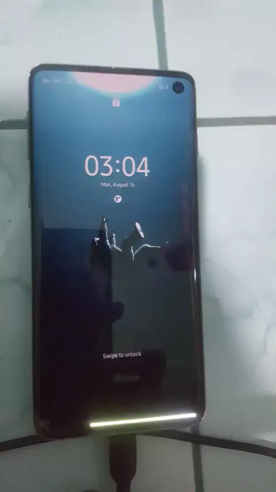 samsung s10 min touch gak bisa