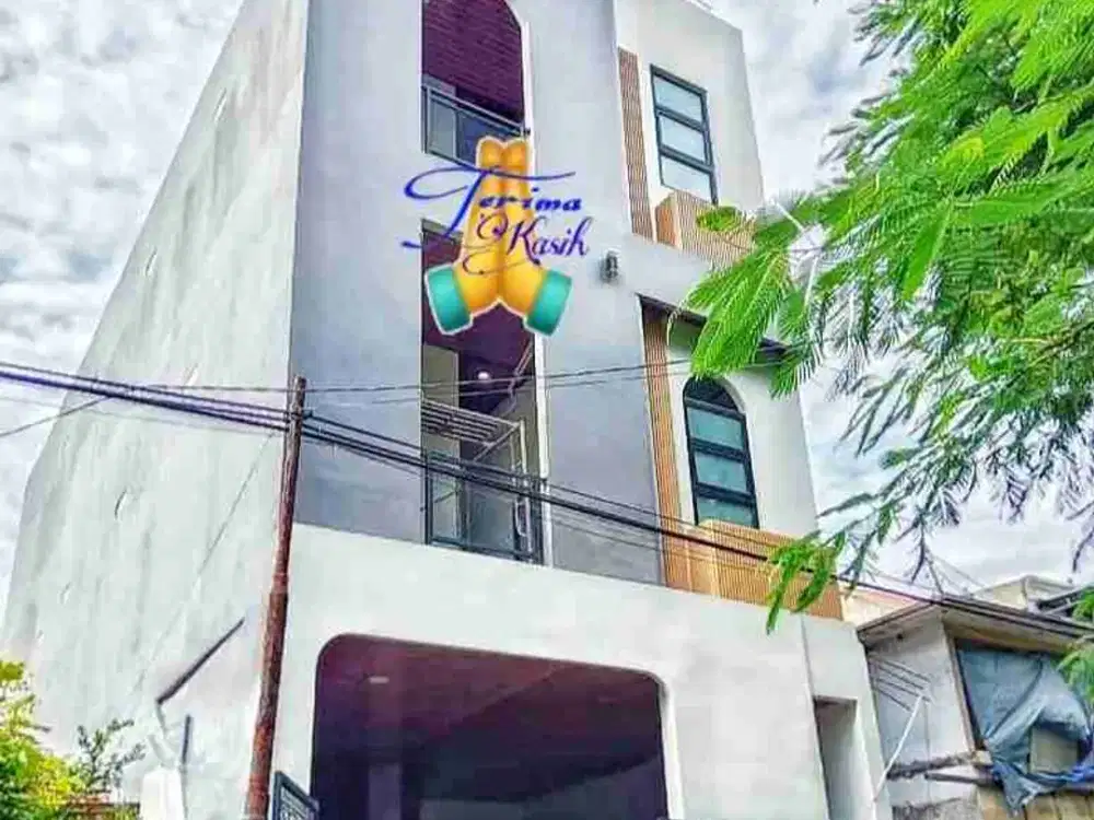 Strategis Rumah Kost Baru 25+1 Kamar Full Isi Furnish Manyar Tirto Surabaya