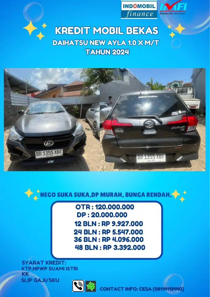 DAIHATSU - NEW AYLA 1.0 X M/T