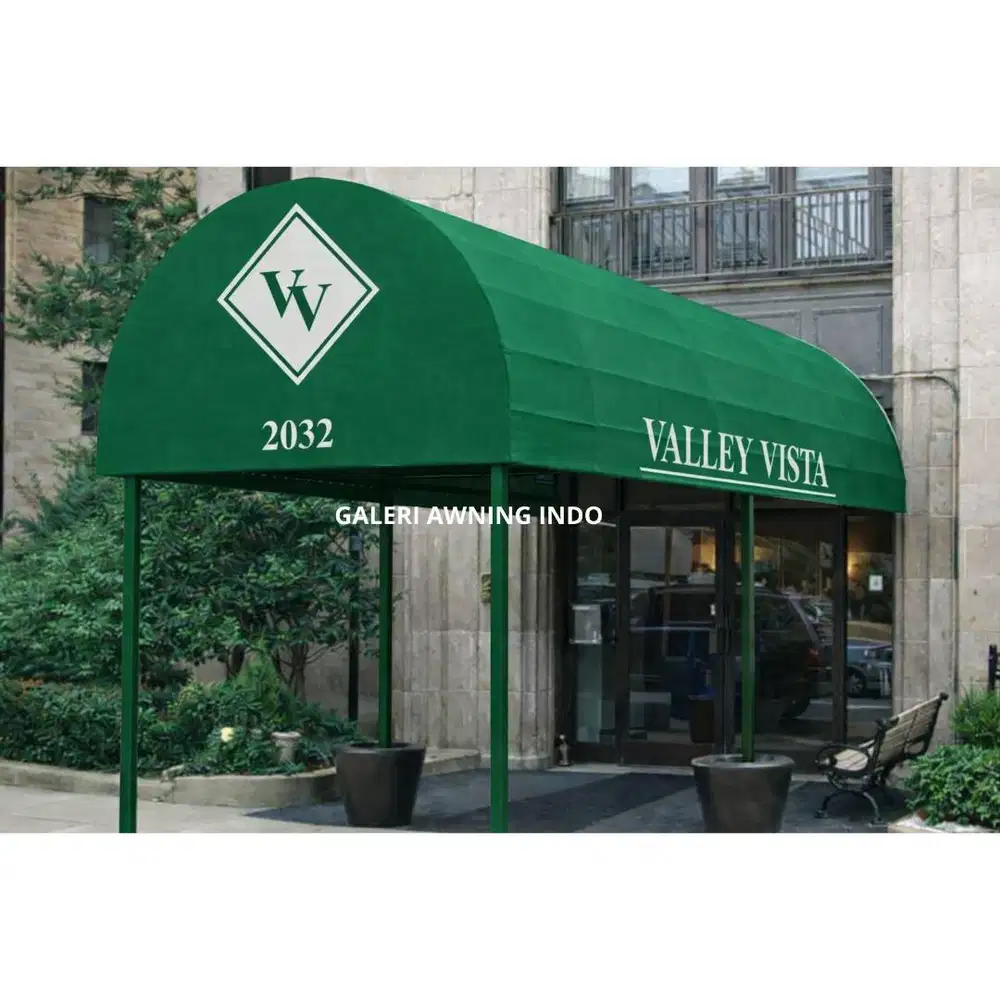 tenda kanopi kain awning banyak varian warna gratis survei