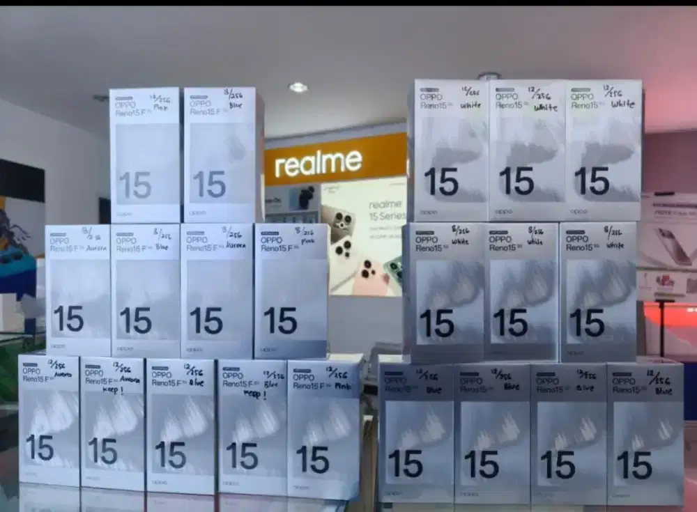 OPPO RENO 15F 12/256GB NEW GARANSI RESMI
