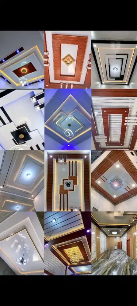 Plafon pvc terpasang Cibitung