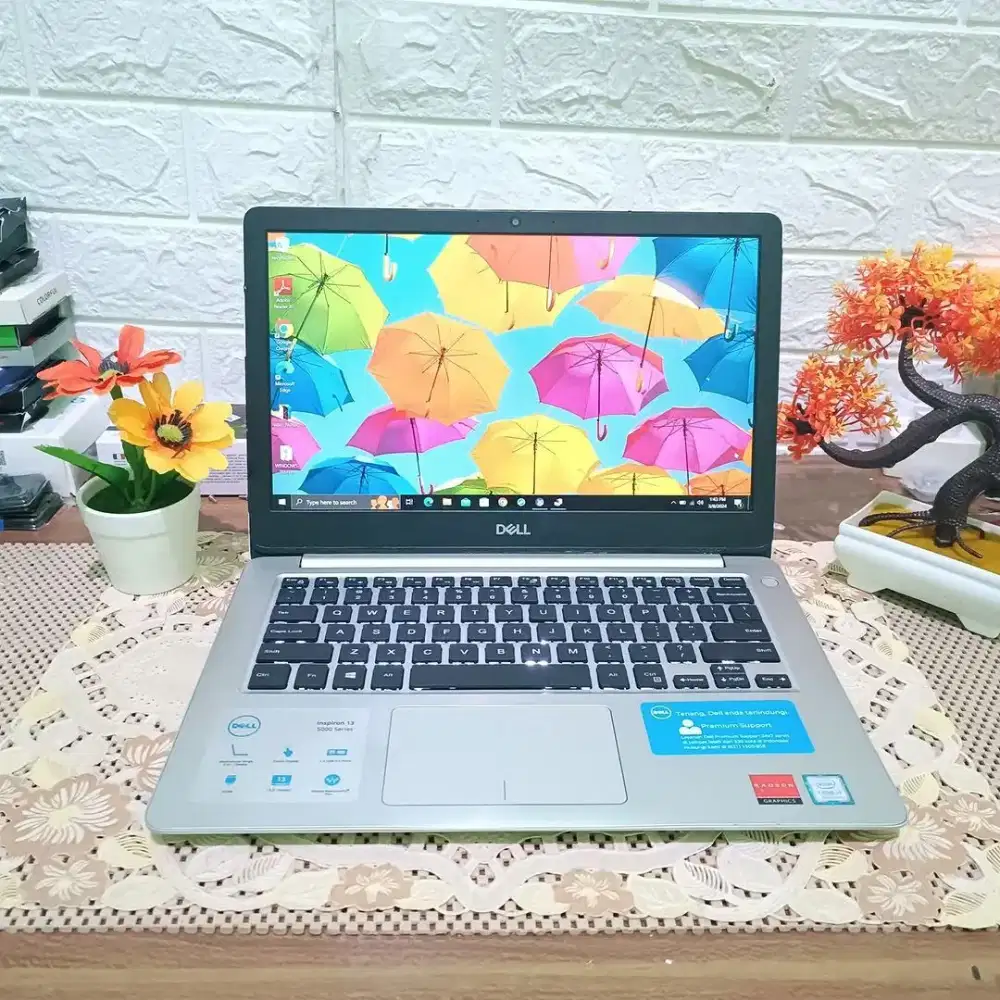 Laptop DeLL i5 Gen 8 With SSD 512Gb Ram 8Gb