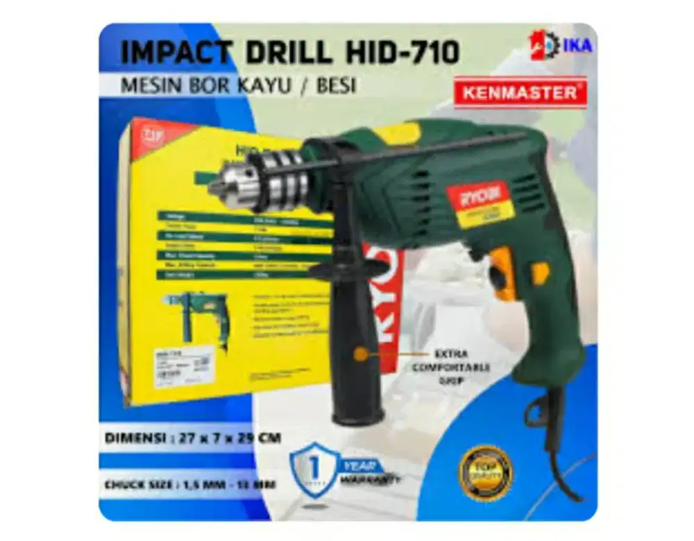 Mesin Bor  RYOBI HID710