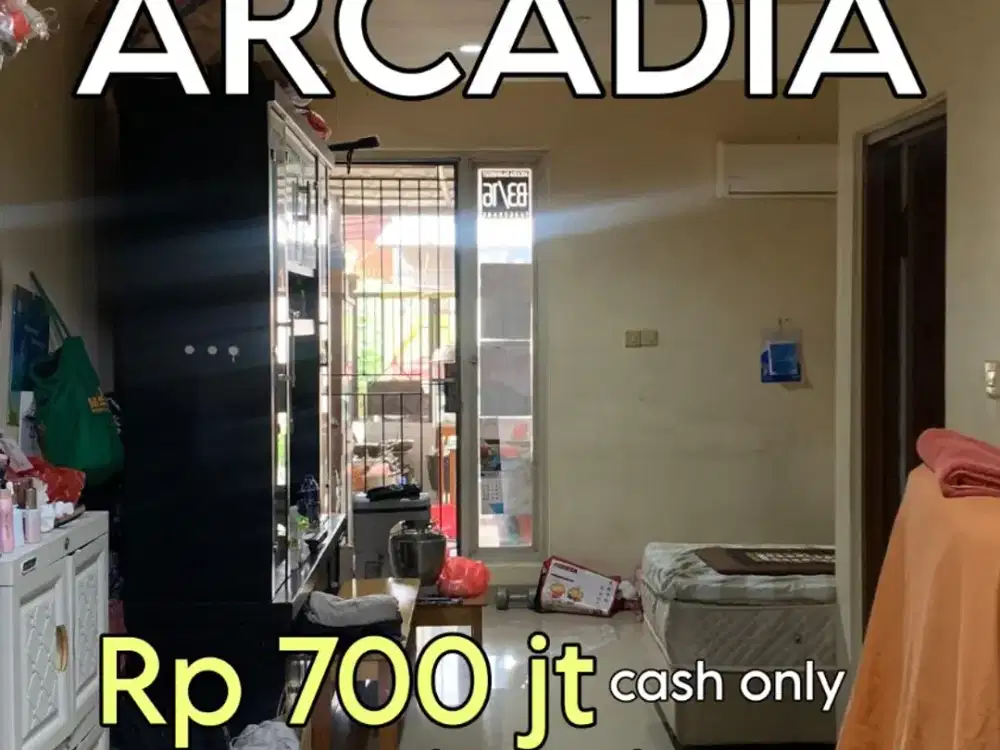Wilson Rumah murah full furnish di arcadia daan mogot