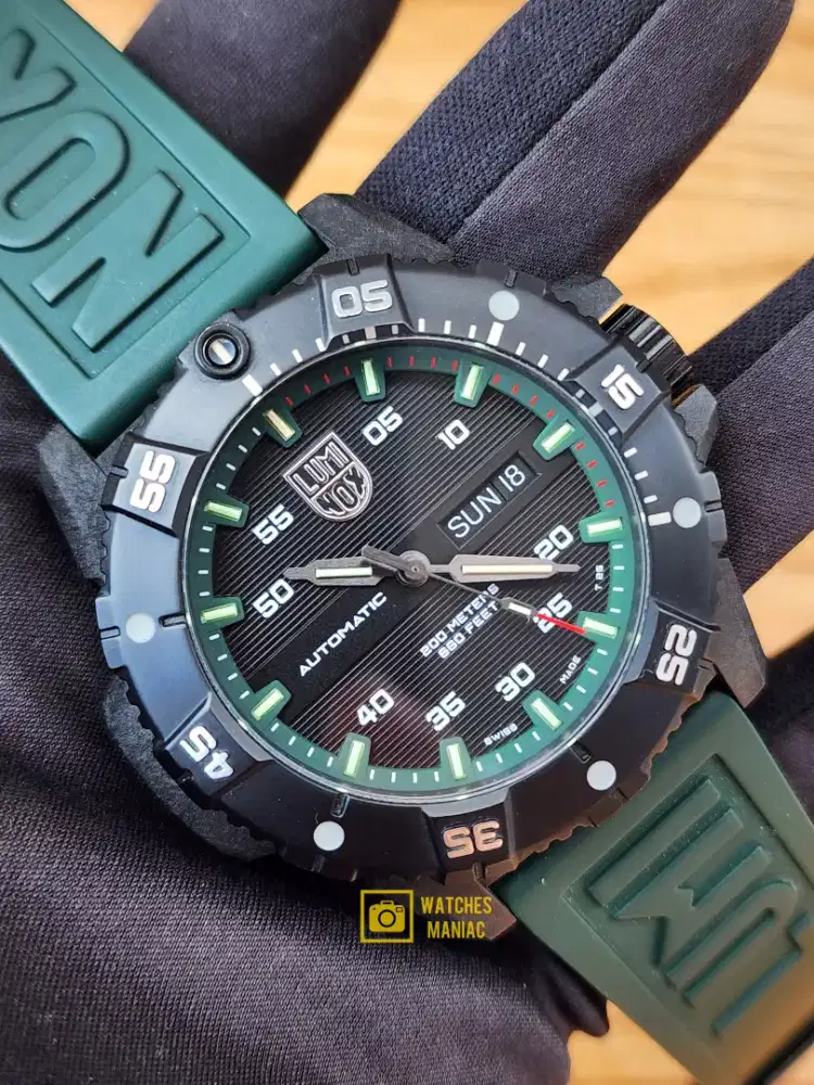 Jam Tangan Original Luminox Master Carbon Seal Automatic Swiss Fullset