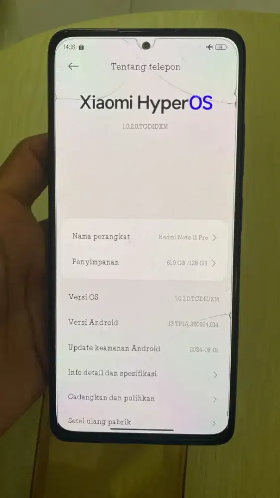 Redmi Note 11 Pro 8/128 wifi only