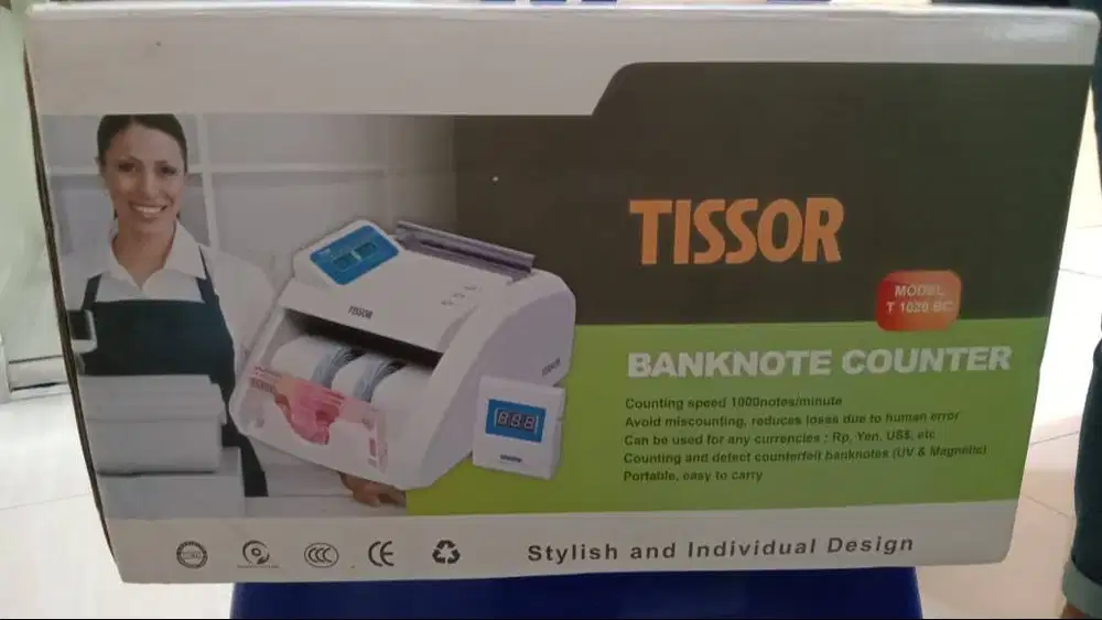 Mesin Penghitung Uang TISSOR T-1020 BC