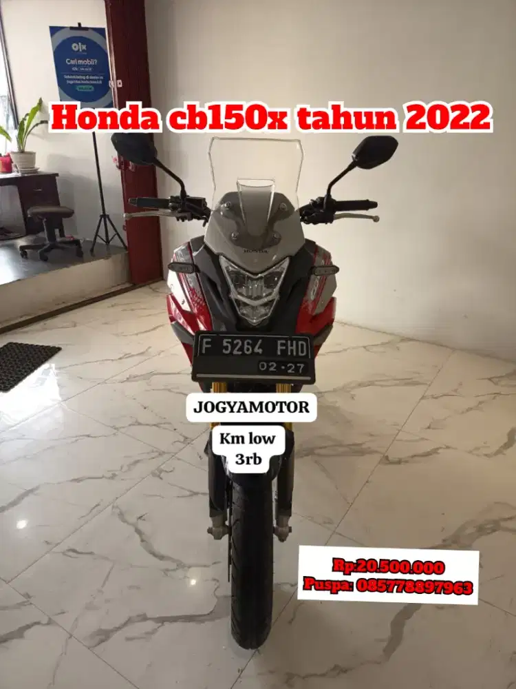 (P) honda cb150x tahun 2022