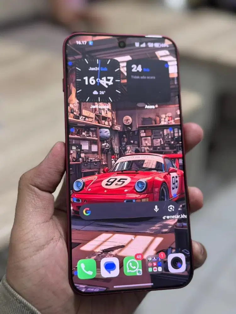 Oppo Find X9 12/256GB Red Lengkap Mulus Seperti Baru Garansi On