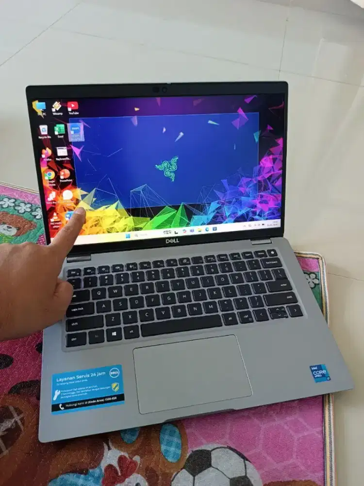 Laptop Dell Core i7 Gen 11 RAM 16GB SSD 512 Touchscreen