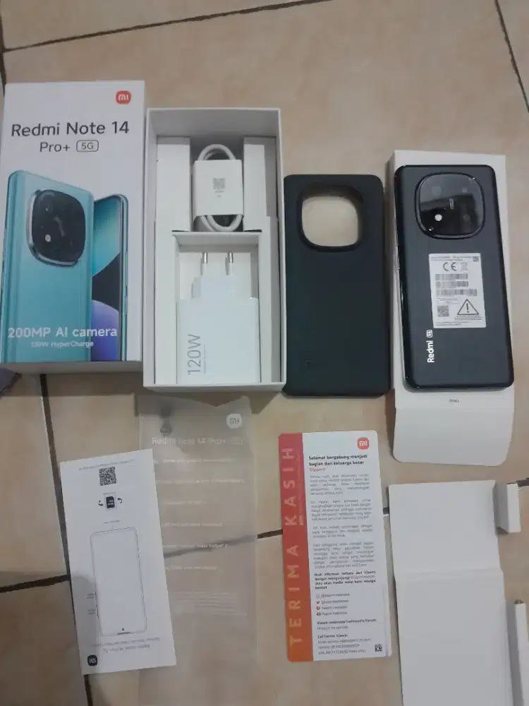 JUAL XIOMI NOTE 14 PRO+ 5G 8/256 BLACK