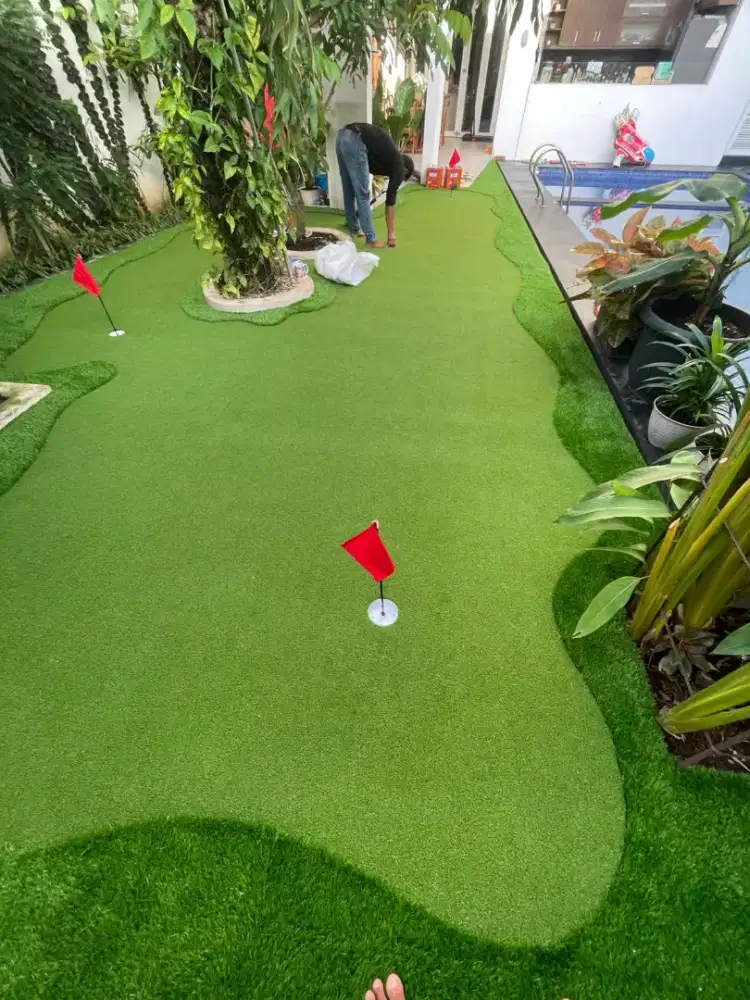 rumput Sintetis minigolf murah di jakarta bisa cod dan pemasangan