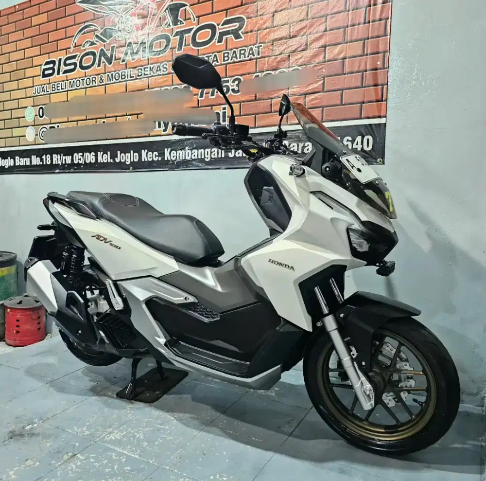 Seperti baru! HONDA NEW ADV 160 ABS HSTC ALARM 2024 Pajak Panjang 150