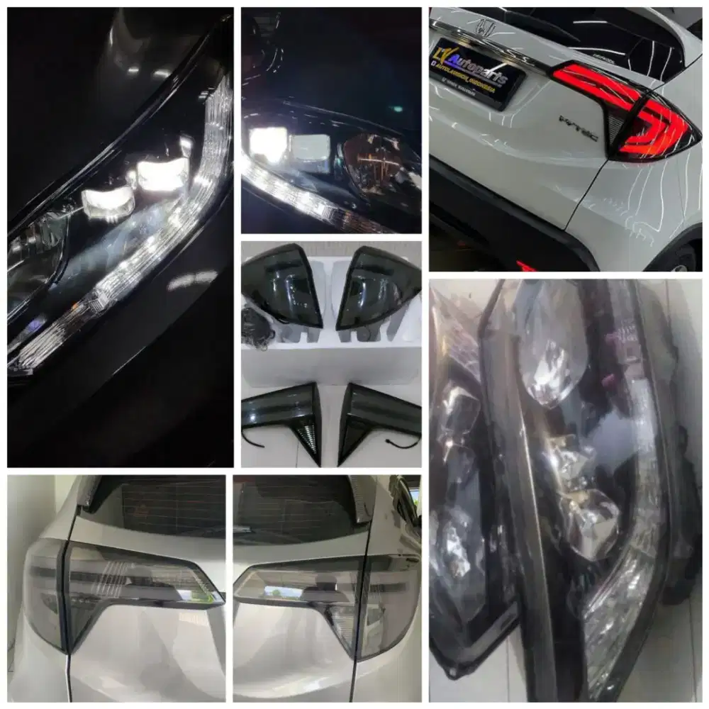 Lampu variasi hondaHrV (depan&belakang)