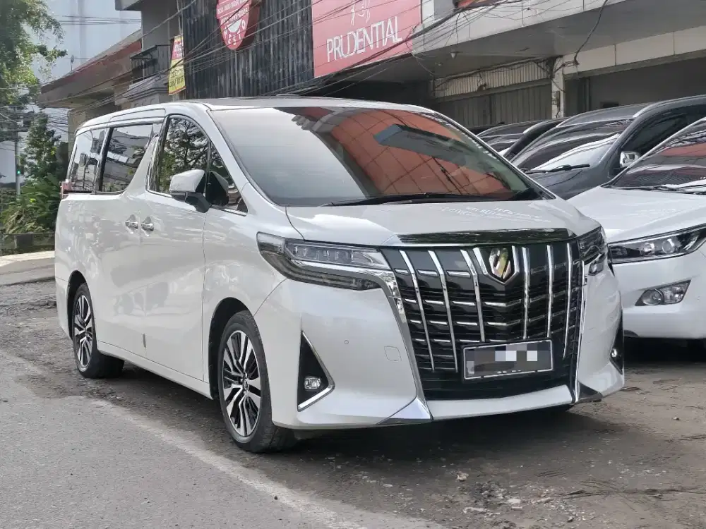 (KM 20 RB100%ORISINIL) ALL NEW TOYOTA ALPHARD G ATPM 2018/2019