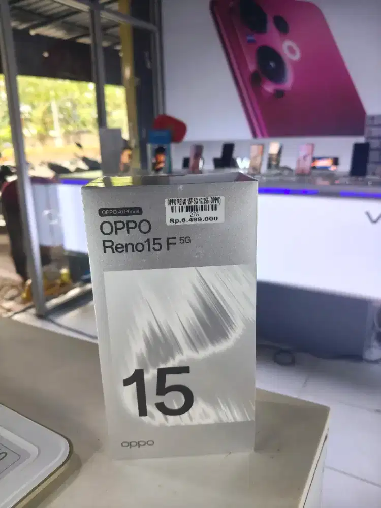 Ready Oppo Reno 15F 5G 12/256 garansi resmi 1tahun Atlantis dahsyat