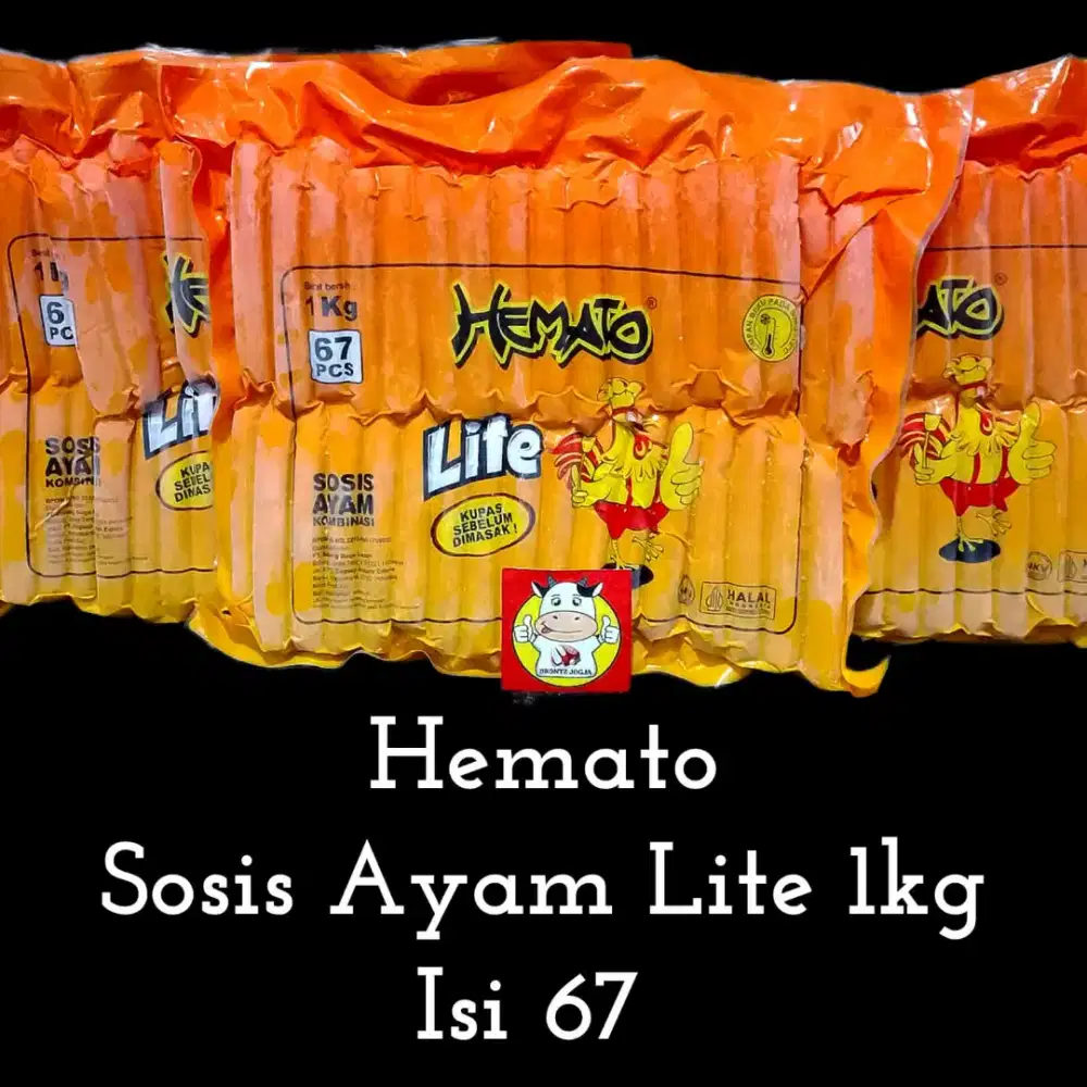 Hemato sosis ayam lite 1kg - Brontz Jogja
