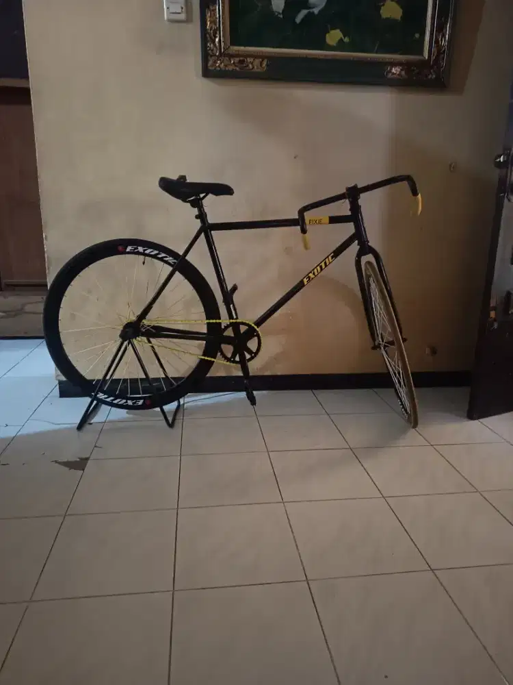 Sepeda fixie merk exotic