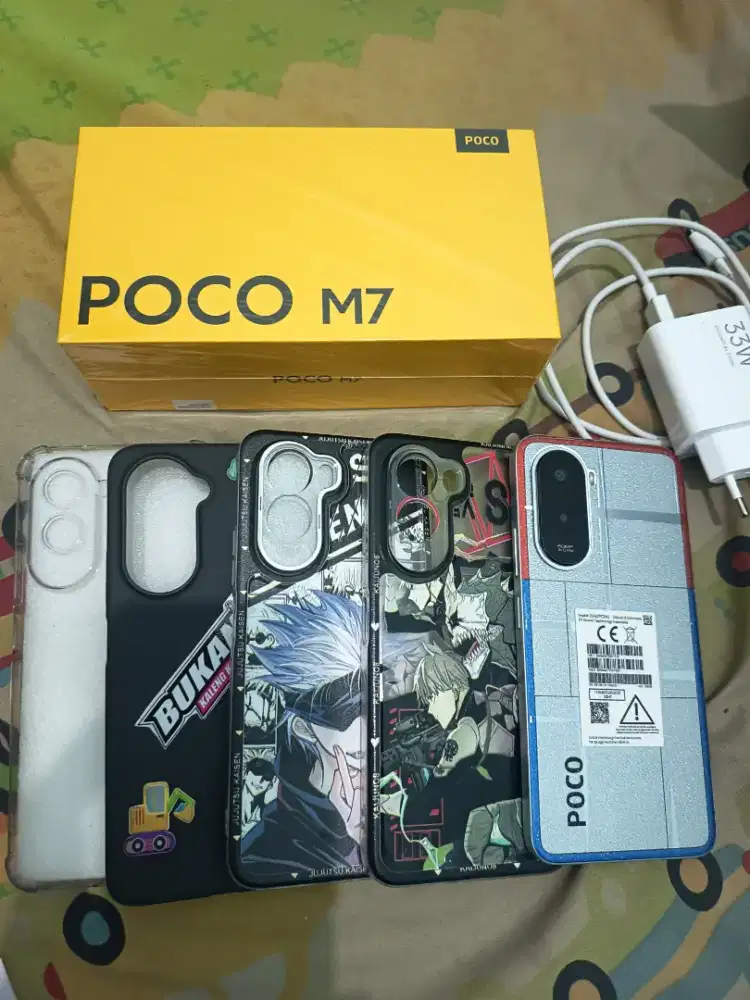 Poco m7 ram 8/256 mulus + garansi panjang