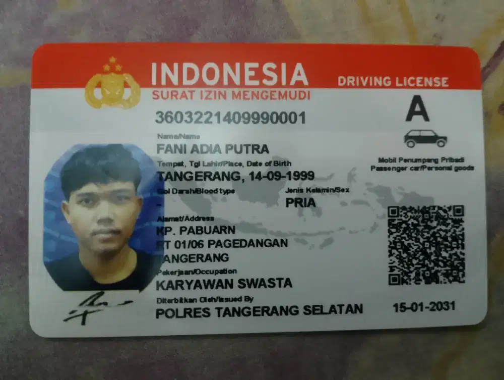 Mencari pkerjaan driver