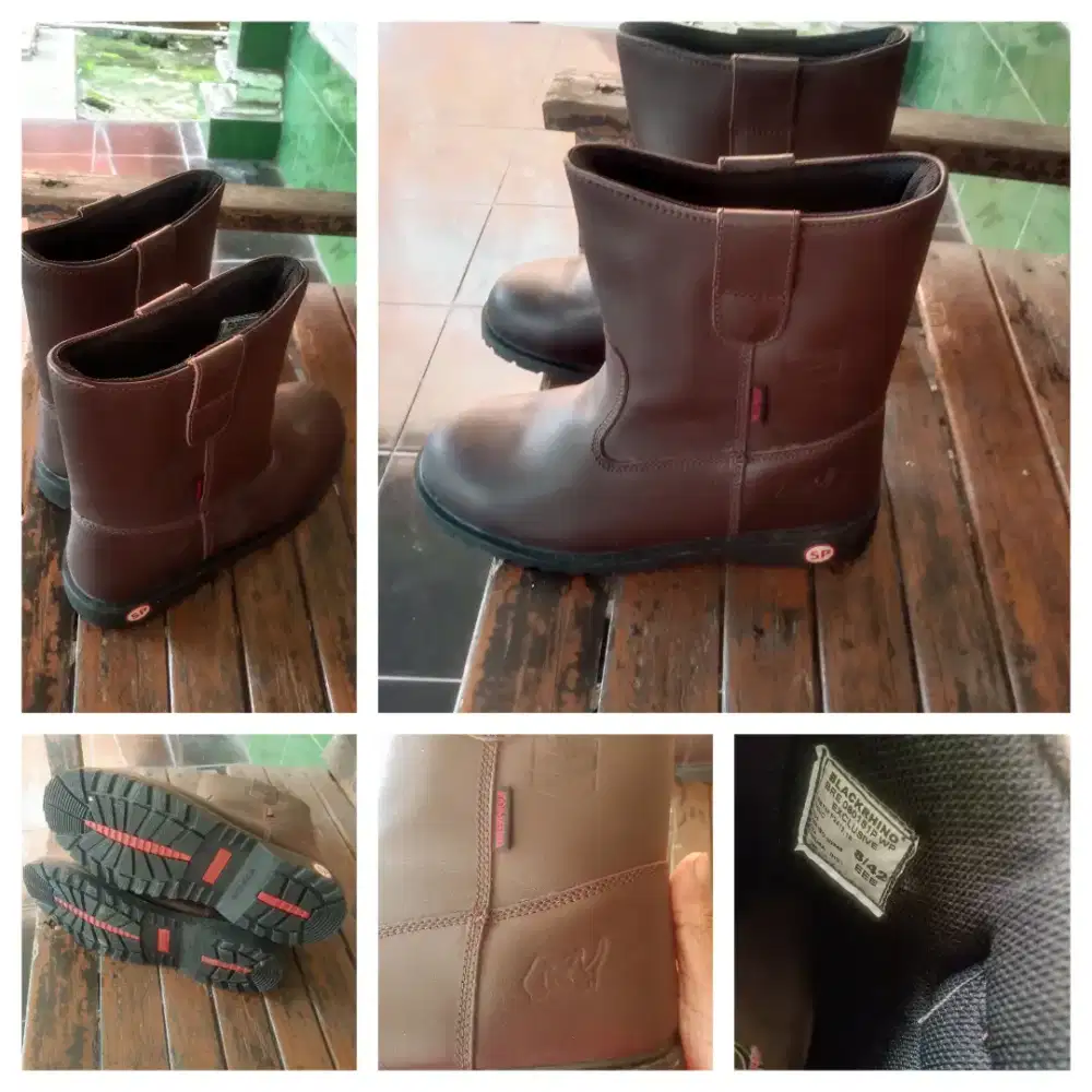 Sepatu  SafetyBlack Rhino