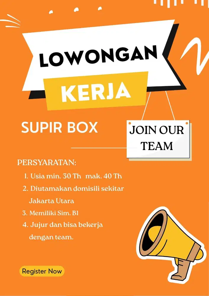 LOKER DRIVER SIM B1