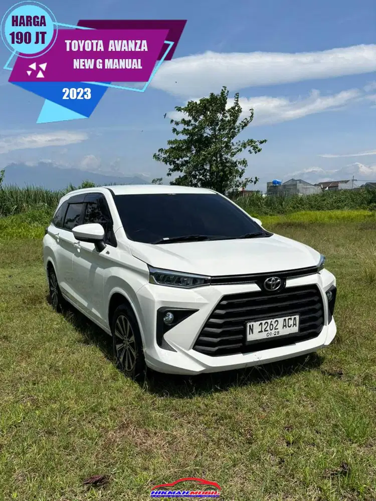 TOYOTA NEW AVANZA G 2023 SIAP PAKAI MANUAL