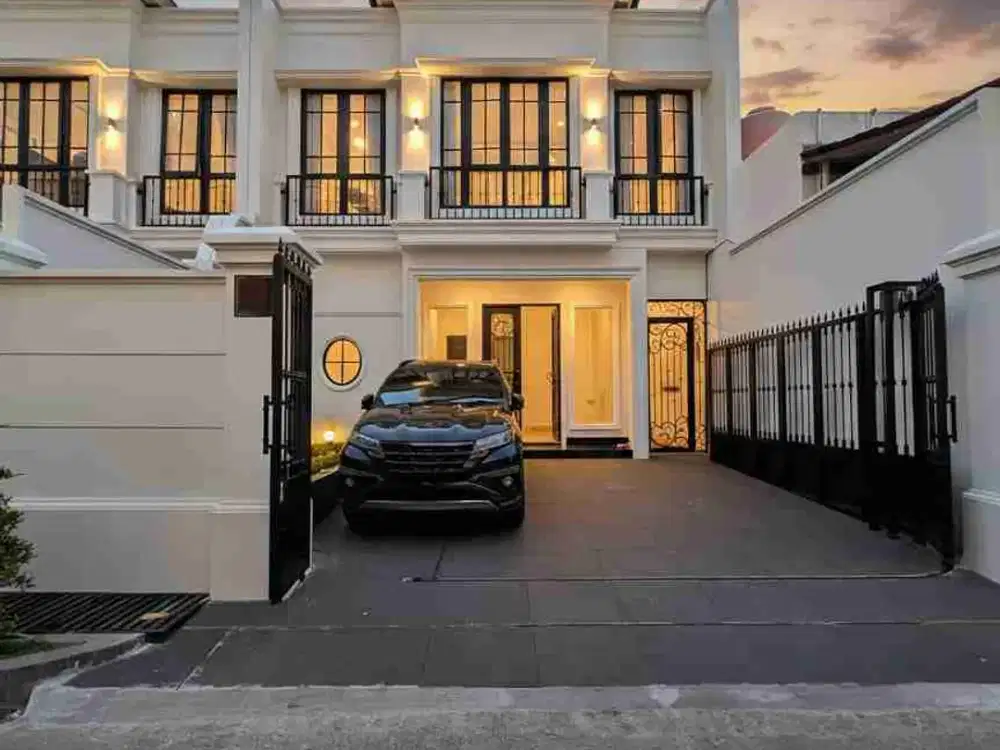 Dijual Rumah Baru American Classic Di Cempaka Putih Jakarta Pusat