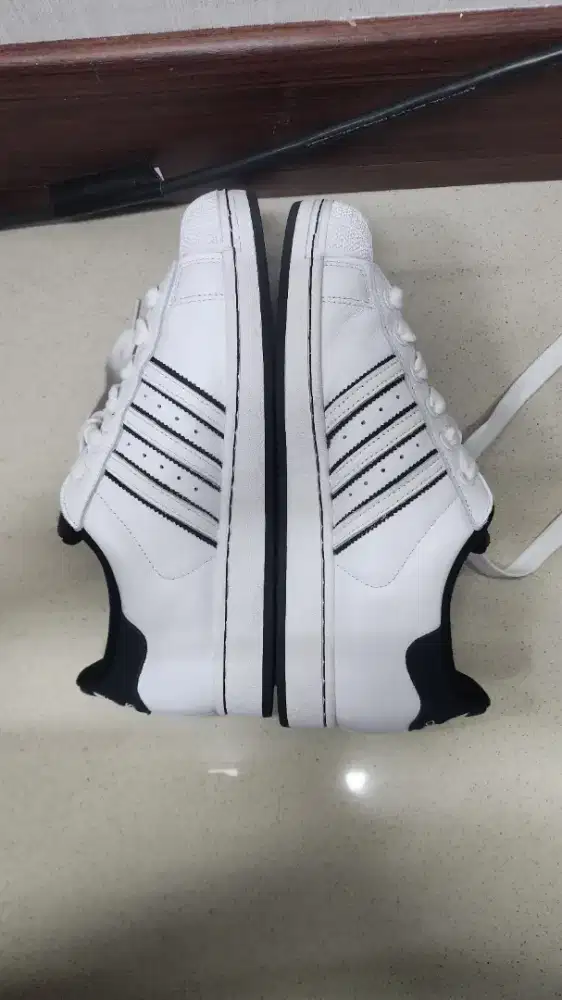 Sepatu Adidas Superstar II White Core White Black