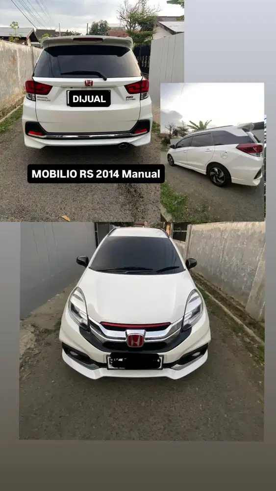 Dijual Mobilio RS Manual Tahun 2014