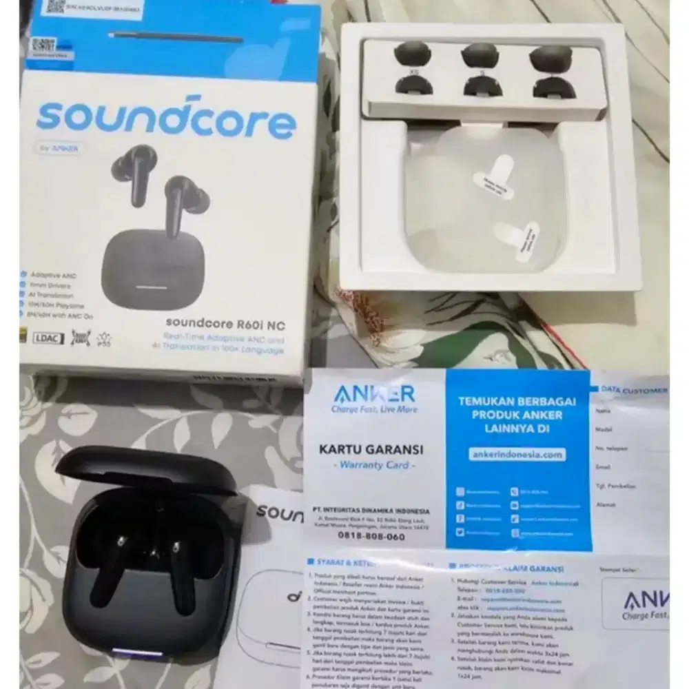 Soundcore R60i NC Black BNOB