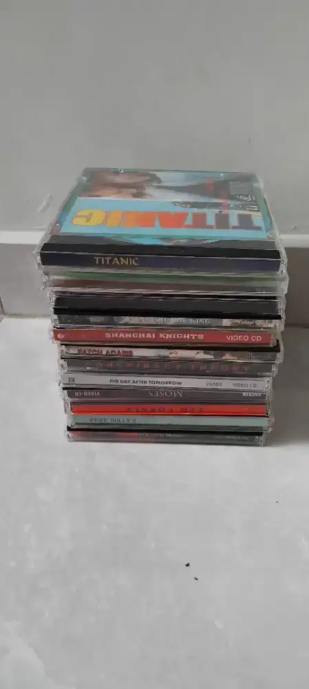 Jual cd vidio barat 10 bh