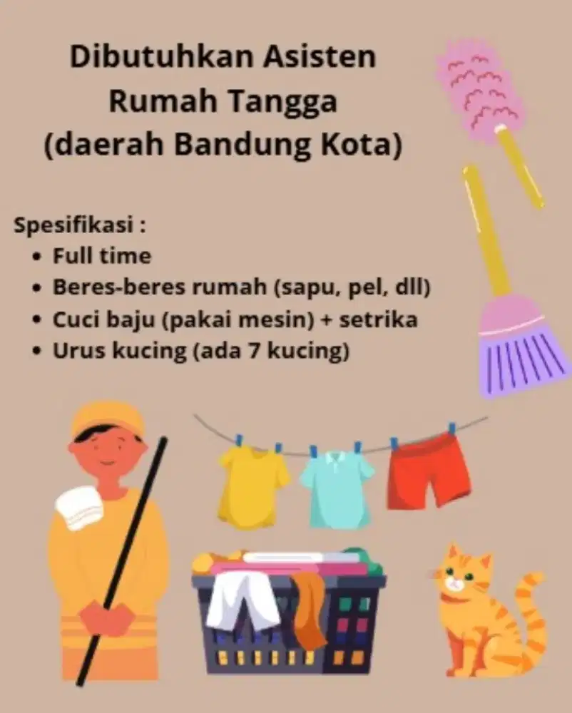 Dicari Art wanita menginap