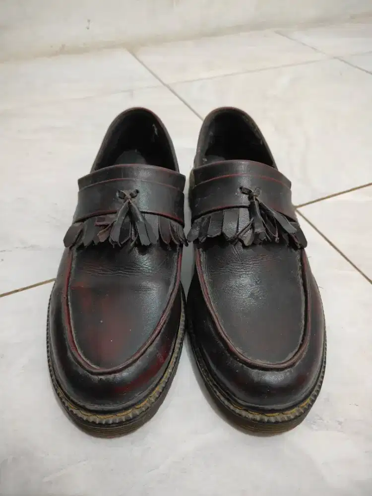 sepatu loafers size 42 leather