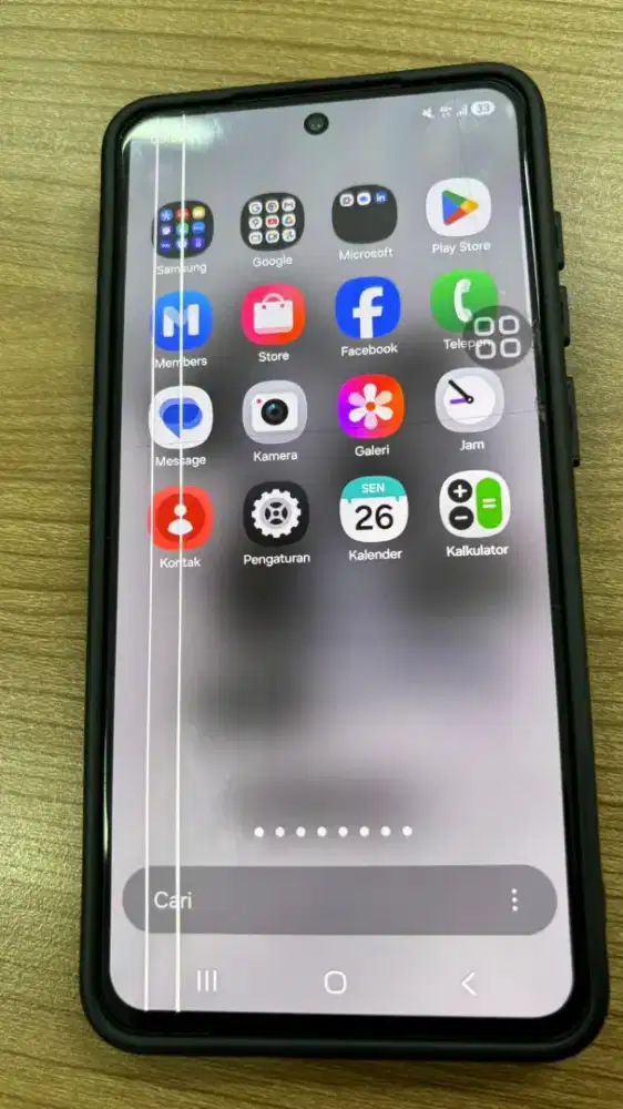 Samsung S21 FE 5G Minus Garis Layar