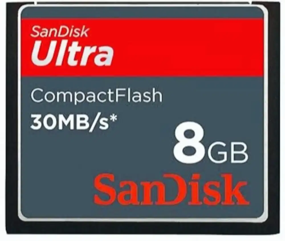 Sandisk Ultra Compac Flash card 8gb