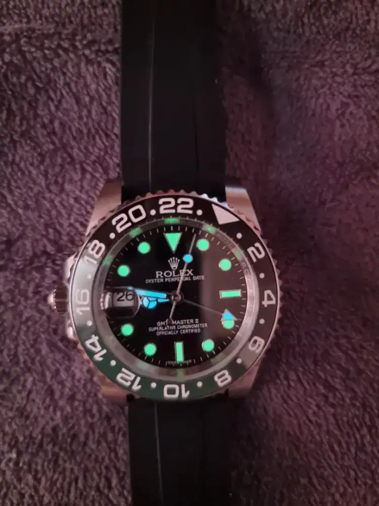 Jam tangan RLX sprite Gmt master II