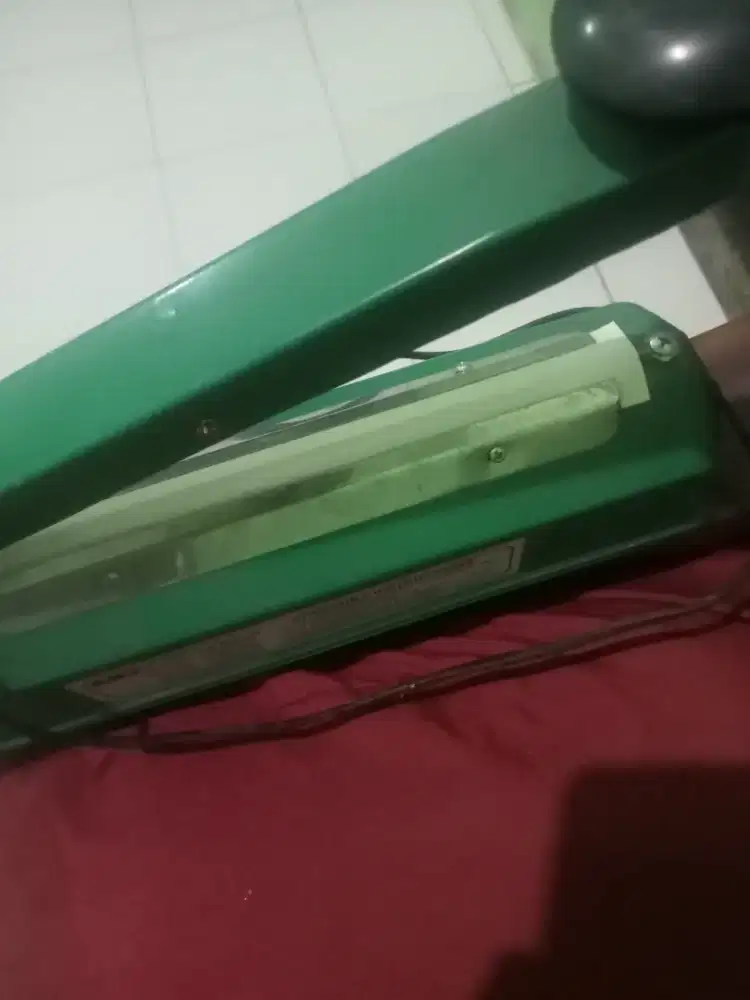 Dijual alat pemanas kantong plastik pakai listrik