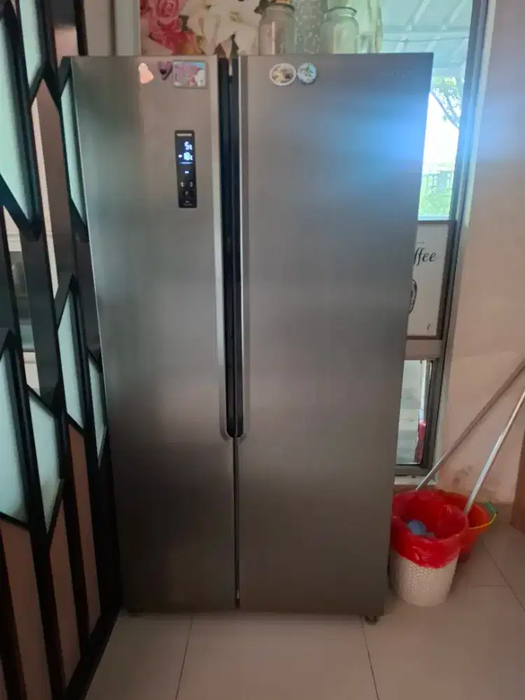Kulkas Sharp 2 pintu kurang dingin