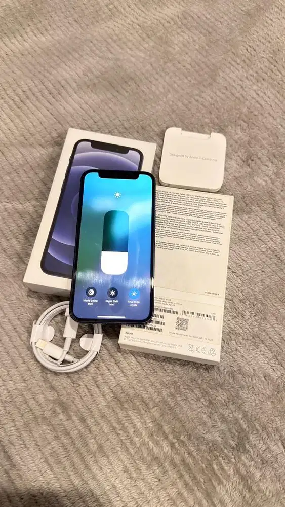 Iphone 12 Mini 64GB Black Resmi Ibox Lengkap mulus